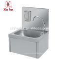 Knee Operated Commercial Hand Wash Sink, Stainless Steel Knee Operated Hand Sink Hand Wash Basin